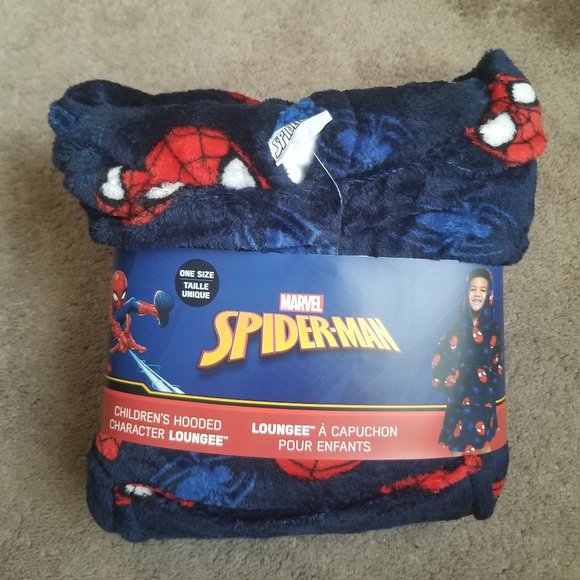 Marvel Spider-man Children's Hooded Loungee - Picture 1 of 5